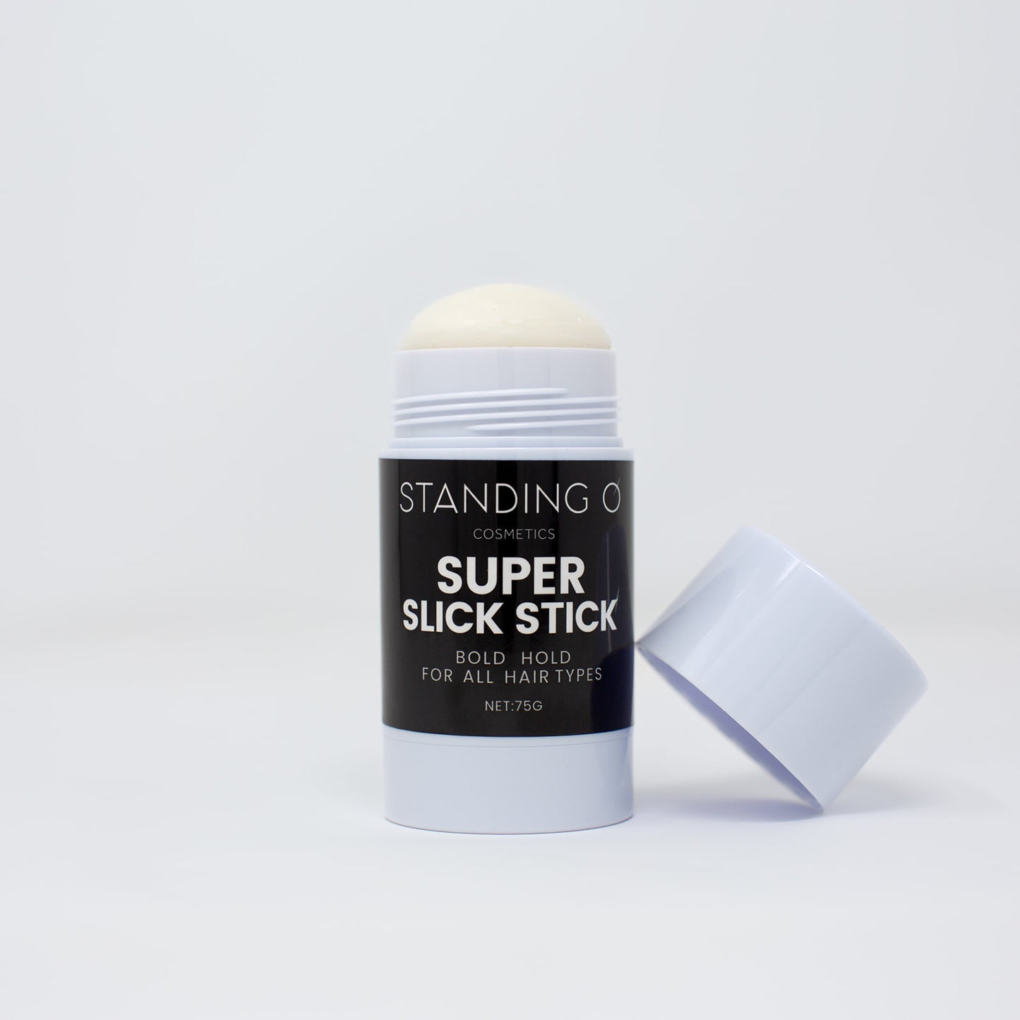 Super Slick Stick hair product by Standing O on a white background